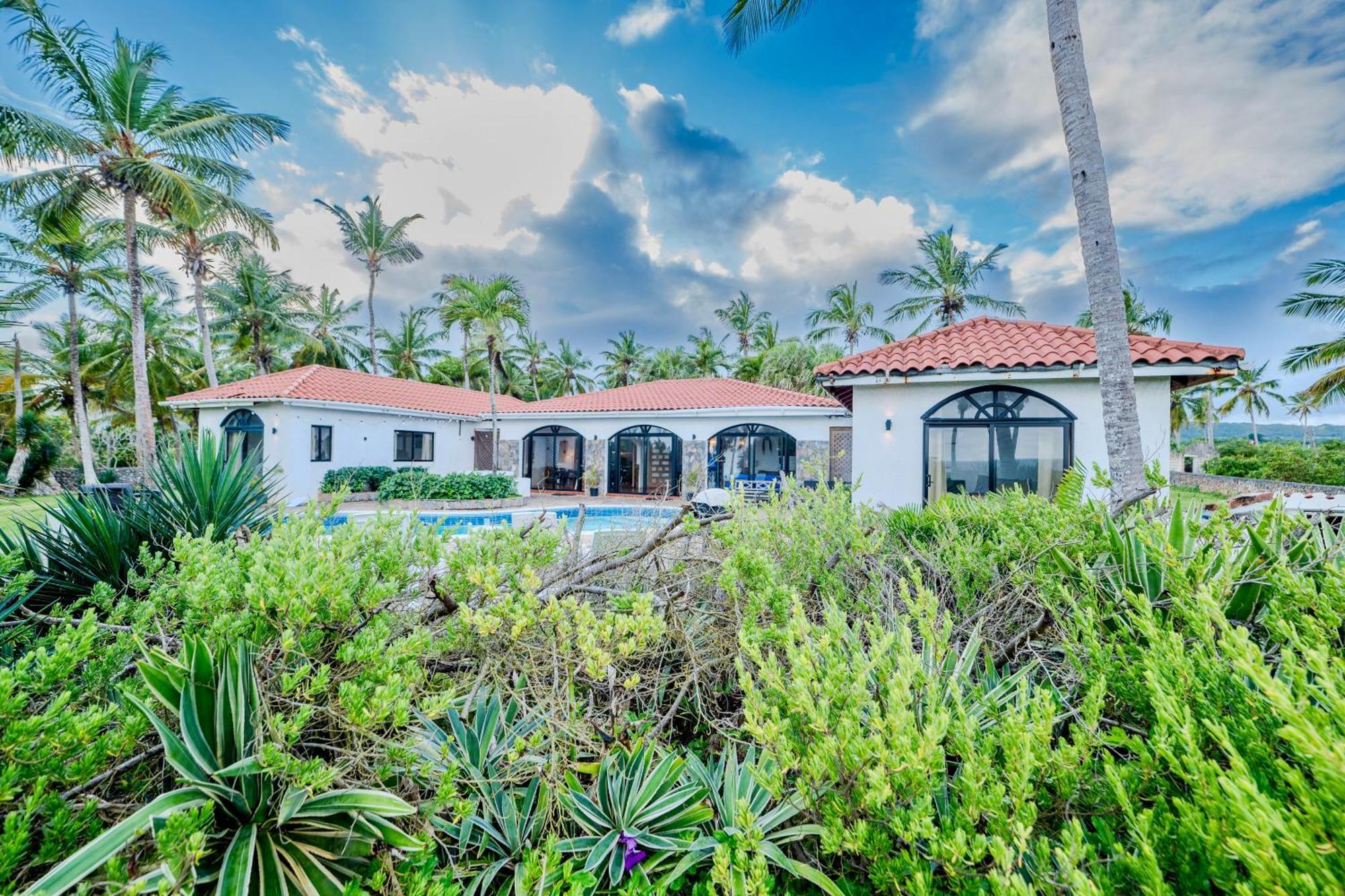 Palm House - Luxury Villa - Samana - Ocean Front Sanchez Luaran gambar